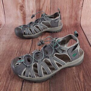 Keen Whisper Womens Size 10 Sport Hiking Walking Outdoor Sandals Shoes 1022814